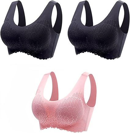 Sports Bra-Thai Latex Bra Women One Piece Wire Free Seamless Underwear Comfortable Sports Bras