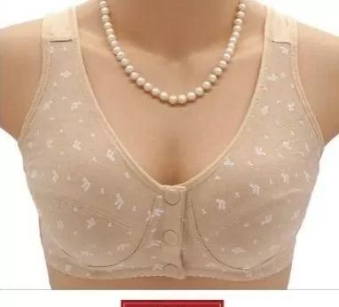 Sagging Front Open Cooling Cotton Bra Pack Of 2 and 3