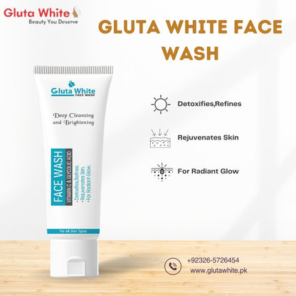 Gluta White Face Glow Kit