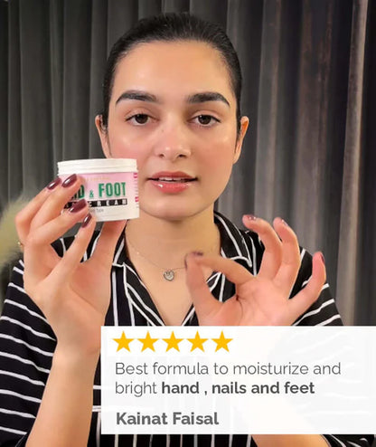 Hand and Foot cream Repair, Soft and Bright